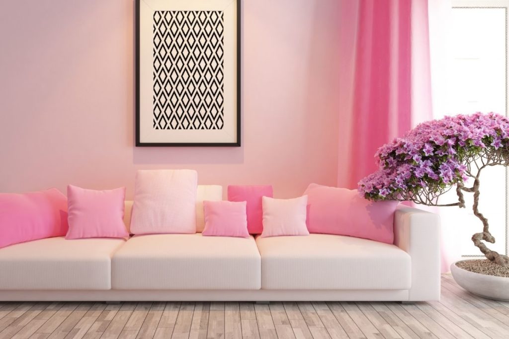 24 Pink Living Room Ideas