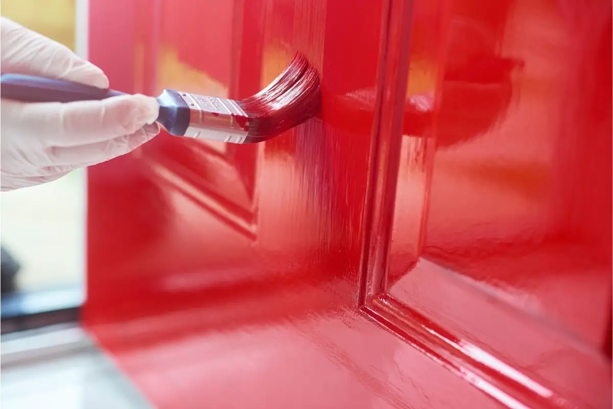 How To Paint And Gloss A Door